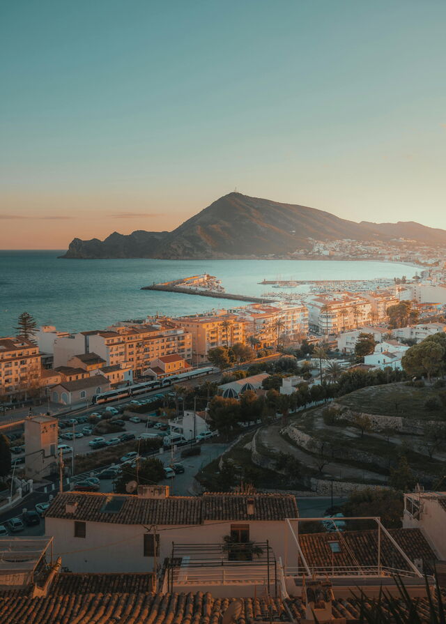 Die Küste in Altea