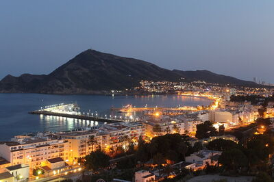 Altea bei Nacht