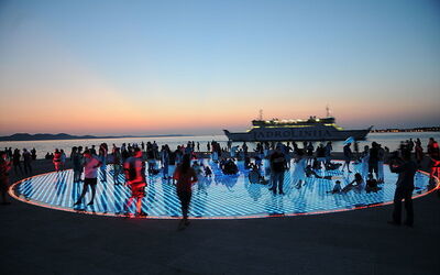 Monument 'Gruß an die Sonne', Zadar
