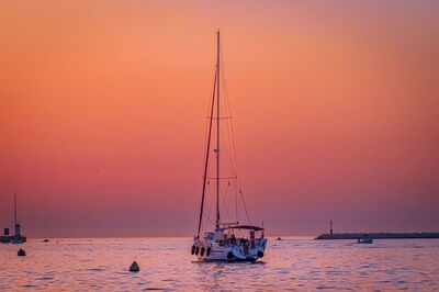 Ein Sonnenuntergang in Kroatien