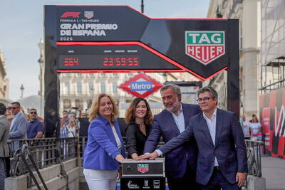 Eröffnung von dem Großen Preis von Spanien