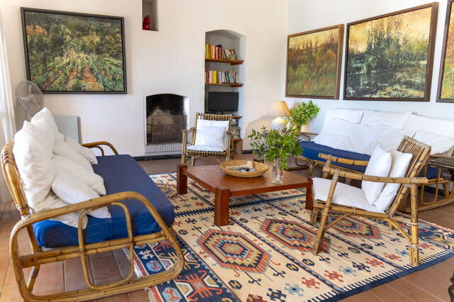Casa Dei Lentischi, Wohnzimmer
