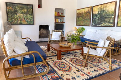 Casa Dei Lentischi, Wohnzimmer