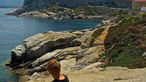 Ein Ausblick in Calvi