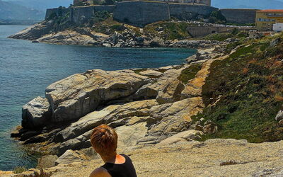 Ein Ausblick in Calvi