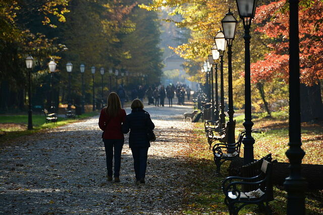 Maksimir-Park, Wege