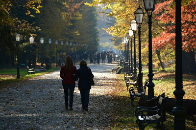 Maksimir-Park, Wege
