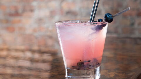 Schwarze Rose Cocktail