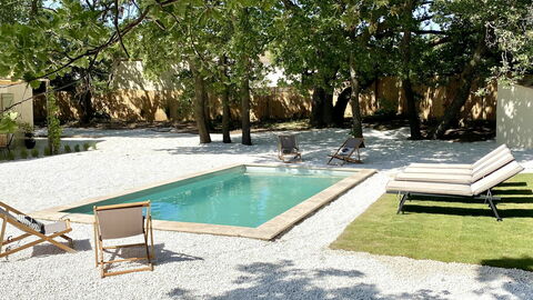 Villa Les Poulivets, Garten