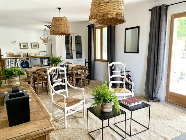 Villa Les Poulivets, Wohnzimmer