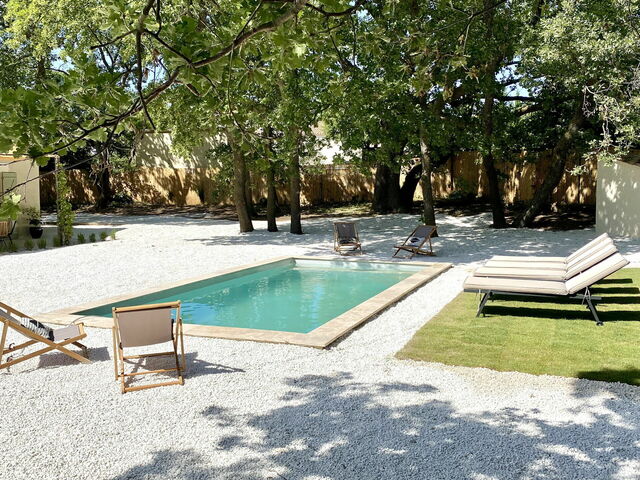 Villa Les Poulivets, Garten