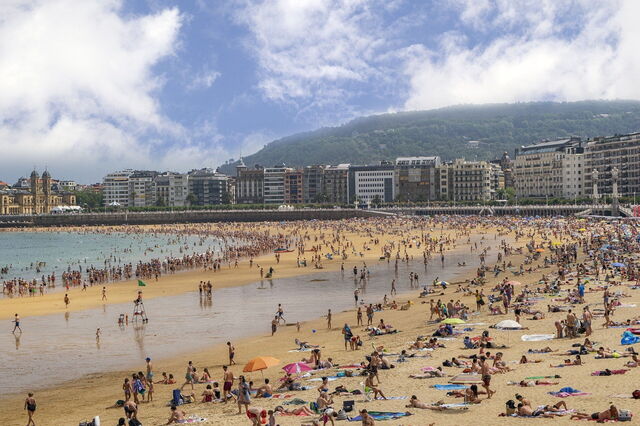 Donostia-San Sebastián, Strand