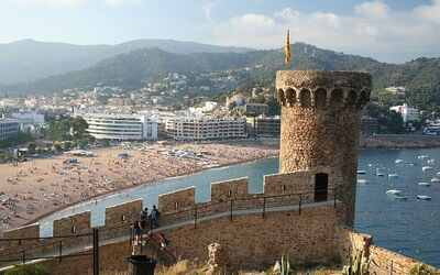 Tosse de Mar und ihre Burgruinen