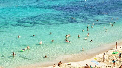 Ein Strand auf Mallorca