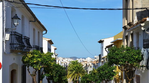 Straßen in Benissa