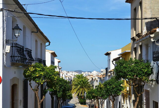 Straßen in Benissa