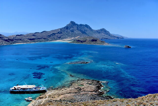 Balos, Meer