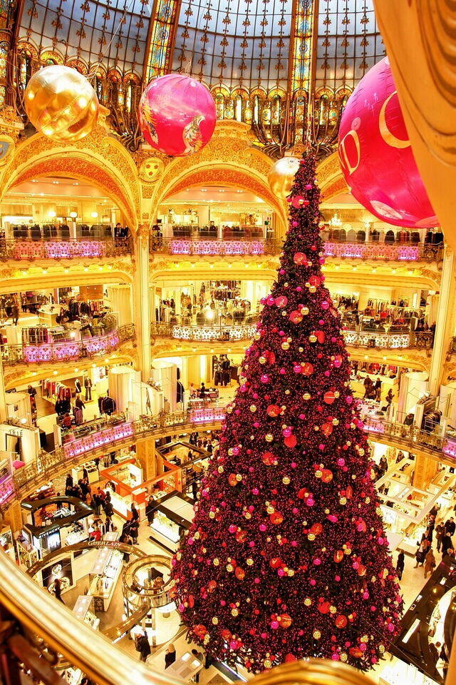 Paris an Weihnachten