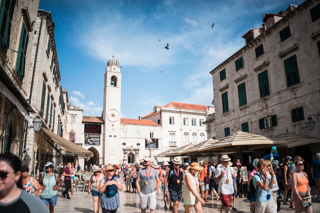 Straßen in Dubrovnik