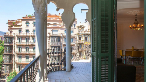 Roger De Llúria València, Balkon