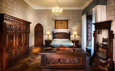 Castello Borgia, Schlafzimmer