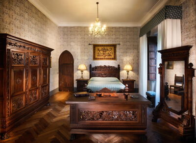 Castello Borgia, Schlafzimmer