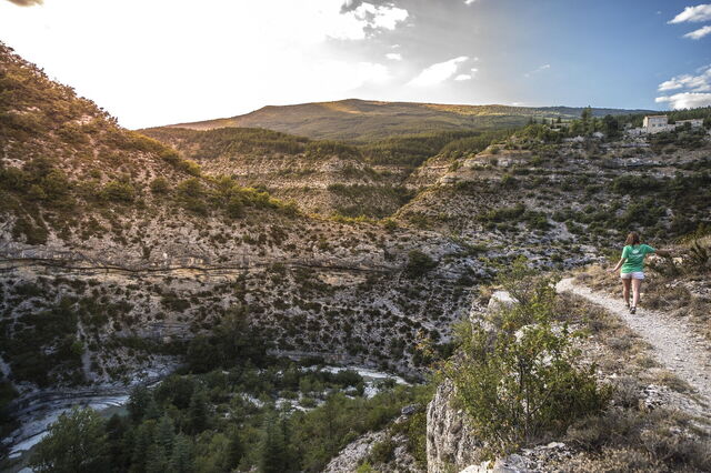 Wandern in der Verdon Schlucht