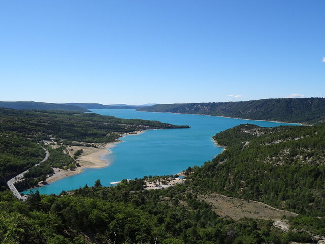 Verdon Schlucht, See