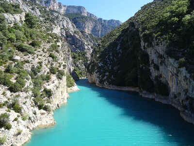 Verdon Schlucht, Wasser