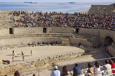 Tarragona Amphitheater, Spanien
