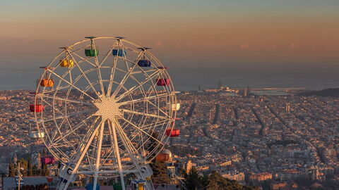 Blick auf Barcelona