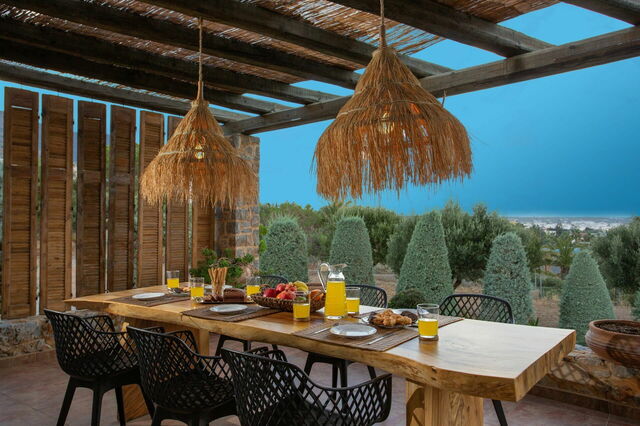 Villa Hersonissos, Essbereich