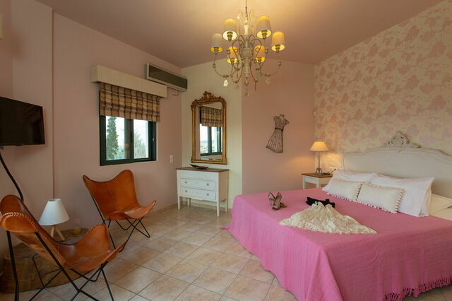 Villa Hersonissos, Schlafzimmer
