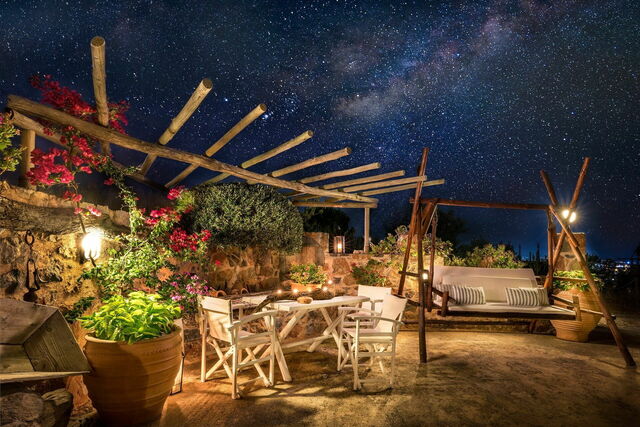 Villa Hersonissos, bei Nacht