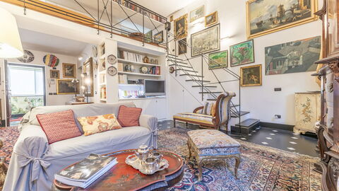Portello Square Lux Apartment Genova, Wohnzimmer