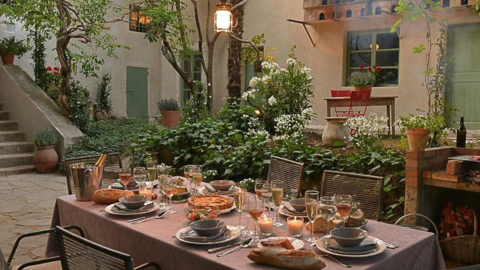 Mas Des Lavandes, Garten