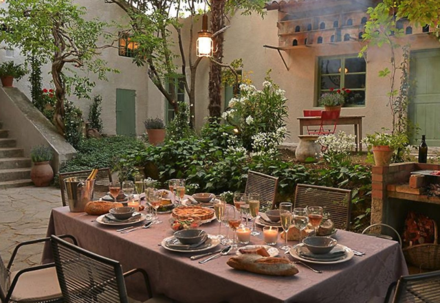 Mas Des Lavandes, Garten