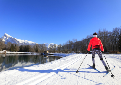 Skifahren in Les Eterlous