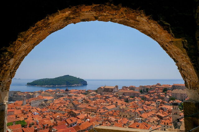 Blick auf Dubrovnik