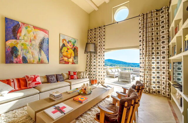 Villa Franca Roc, Wohnzimmer