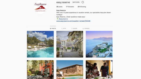 Neues Instagram Profil