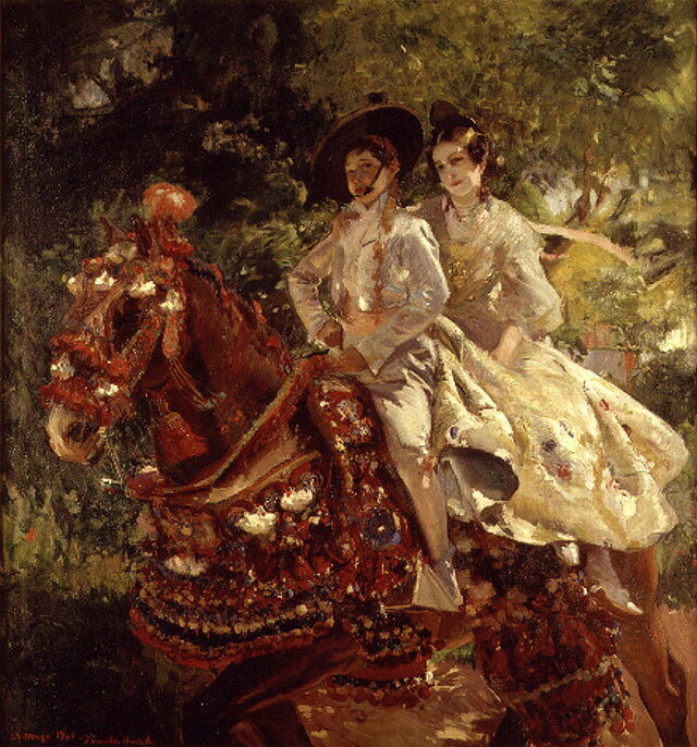 Valencianische Gruppe, 1906, Joaquin Sorolla