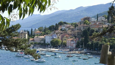 Die Ortschaft Opatija