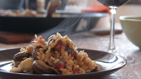 Paella essen