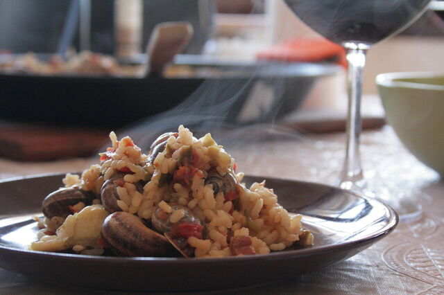 Paella essen