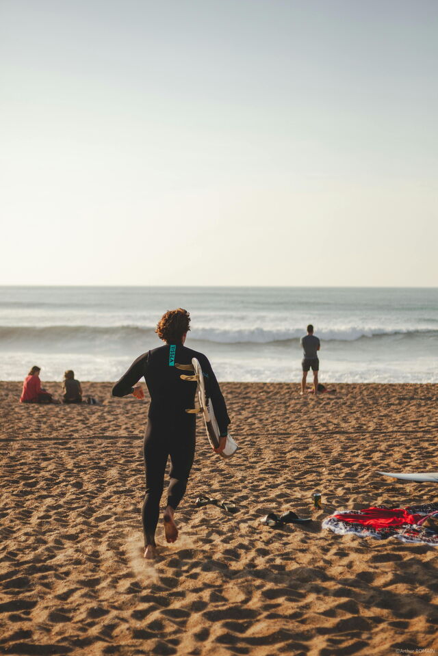 Anglet, Surfen