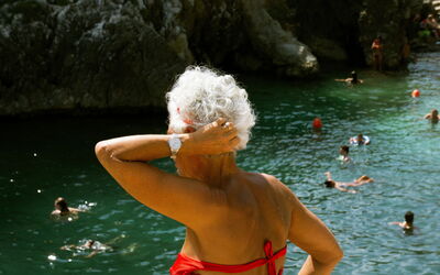 Schwimmen in Apulien