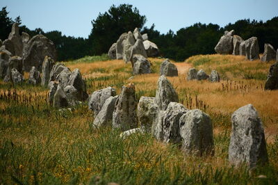 Carnac Steinreihen