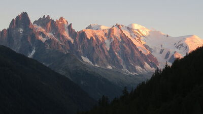 Chamonix, Gipfel