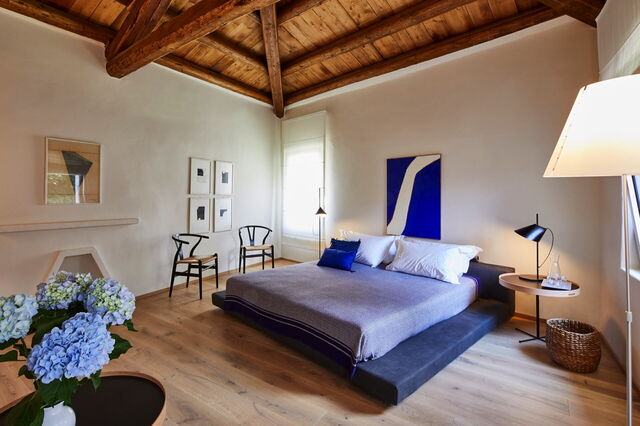 Ein Schlafzimmer in der Jasmine Villa